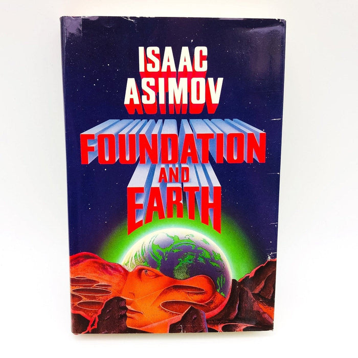 Foundation And Earth Hardcover Isaac Asimov 1986 Galaxy Empire Sci Fi 1st Ed 1