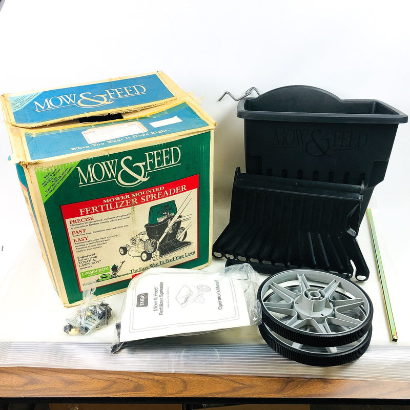 Mow and Feed Fertilizer Spreader 52070 Mower Mounted NOS For Use With Lawn-Boy 1