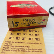 Briggs and Stratton 393838 030 Piston Ring Set Genuine OEM New Old Stock NOS 2