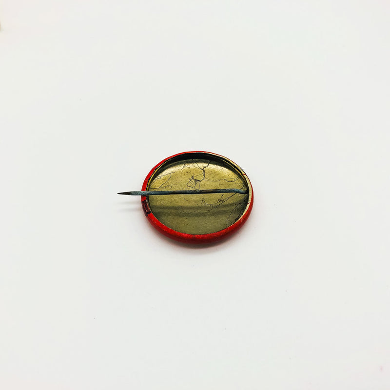 Burham For Congress Button Pin 1" Vintage Political Campaign Union Made Red 8