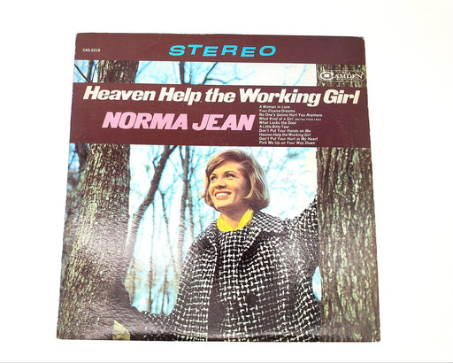 Norma Jean Heaven Help The Working Girl LP Record RCA Camden 1968 CAS 2218 1