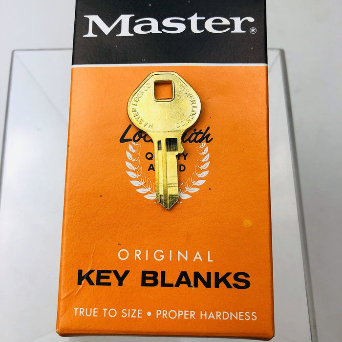 10x Master Lock Co 130 K Key Blanks Vintage Master Padlock Uncut New Old Stock 3