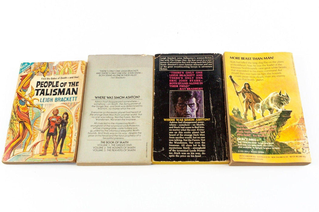 Leigh Brackett Lot Of 4 Books: Ginger Star, Sinharat, Skaith - Paperback 2