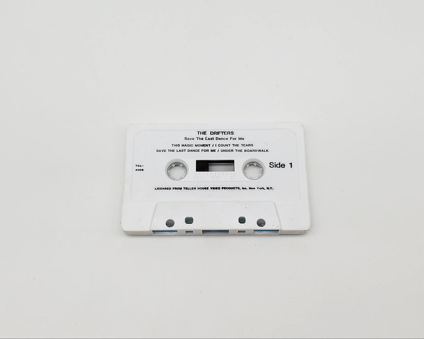 The Drifters Save The Last Dance For Me Cassette Tape Teller House 1988 4