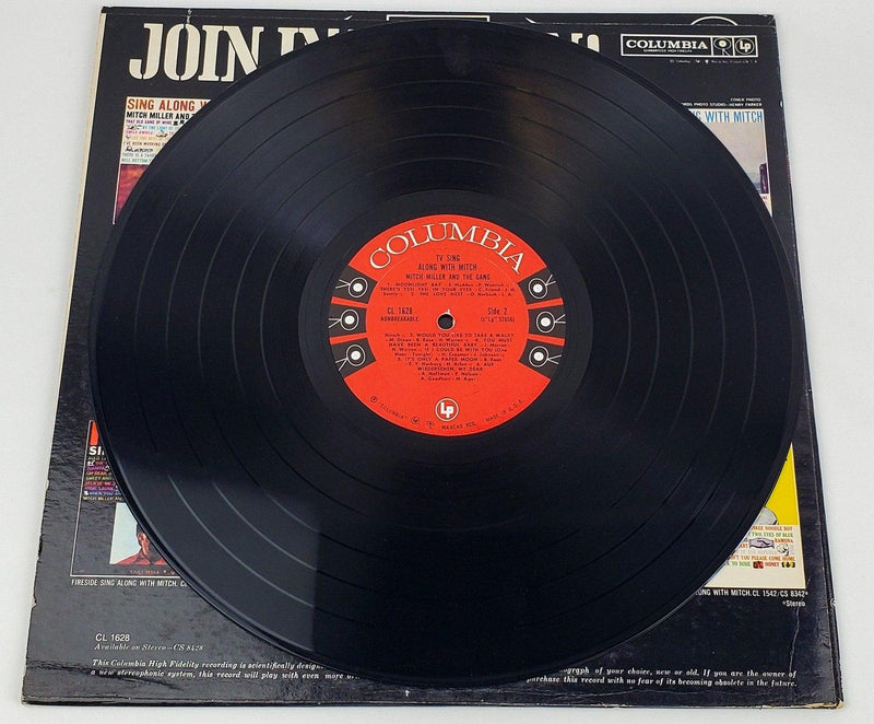 Mitch Miller TV Sing Along With Mitch Record LP CL 1628 Columbia 1961 5