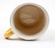 MCE Edi Sausalito: Ceramic Christmas Holiday Mugs - Snow Cottage, Set Of 2 | IOB 10