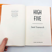 Janet Evanovich Book High Five Hardcover 1999 1st Edition Stephanie Plum Bounty 7