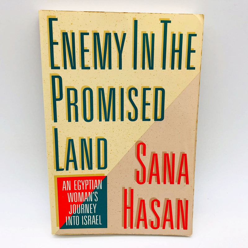 Enemy In The Promised Land Paperback Sana Hasan 1987 1st Edition Jewish Arab 1