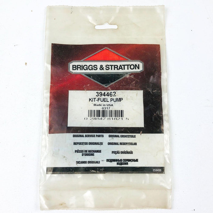 Briggs and Stratton 394462 Fuel Pump Kit Genuine OEM New Old Stock NOS