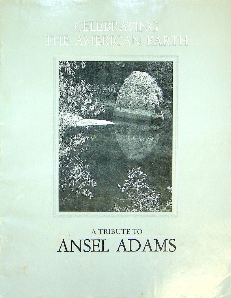 Ansel Adams Tribute Brochure Celebrating The American Earth Wilderness Society 1