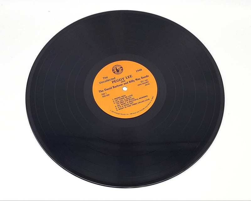 Peggy Lee The Uncollected Peggy Lee LP Record Hindsight Records 1985 HSR-220 4