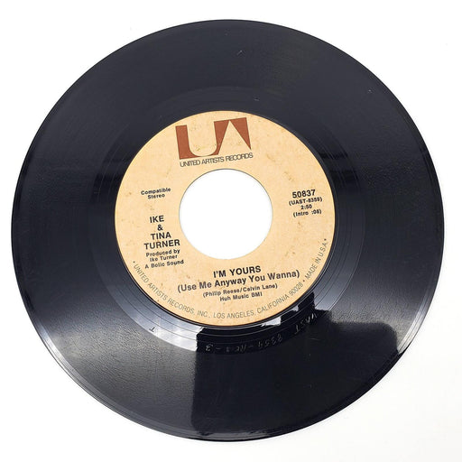 Ike & Tina Turner I'm Yours 45 RPM Single Record United Artists 1971 50837 1
