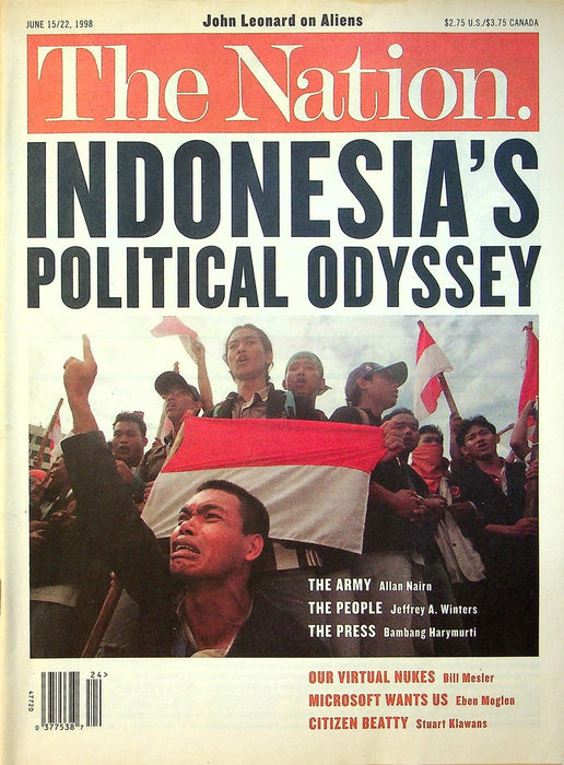 The Nation Magazine 1998 Vol 266 # 22 Indonesia's Political Odyssey