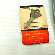 Tecumseh 29373 Engine Oil Lock Hitch Plate With Key Genuine OEM New NOS 3