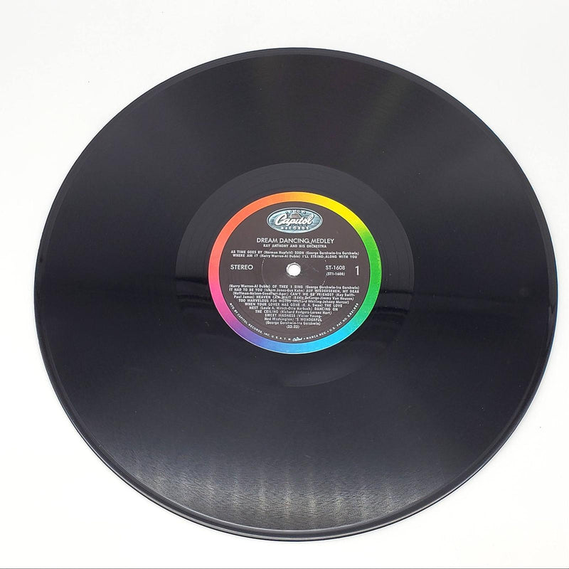 Ray Anthony Dream Dancing Medley LP Record Capitol Records 1961 ST1608 4