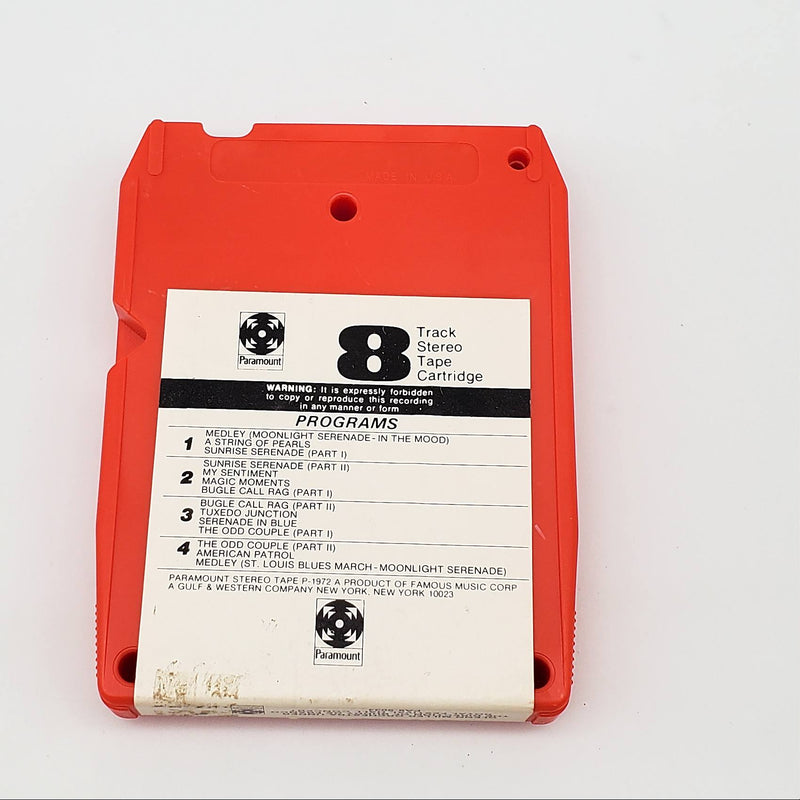 The Glenn Miller Orchestra Royal Festival Hall Live 8-Track Tape Album 1972