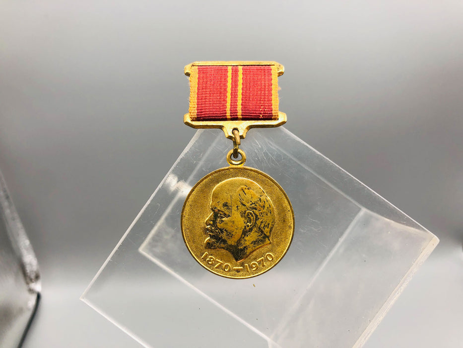 Russian Jubilee Medal Award Commemoration Of 100th Anniversary Lenin Original 8
