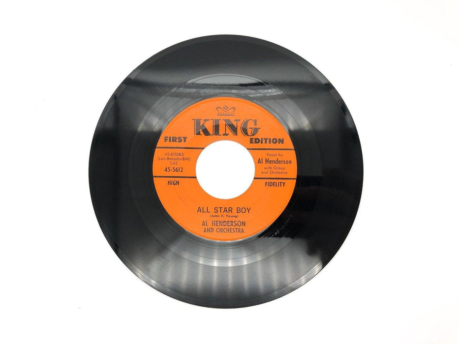 Al Henderson The Lemon Twist Record 45 RPM Single 45-5612 King Records 1962 3