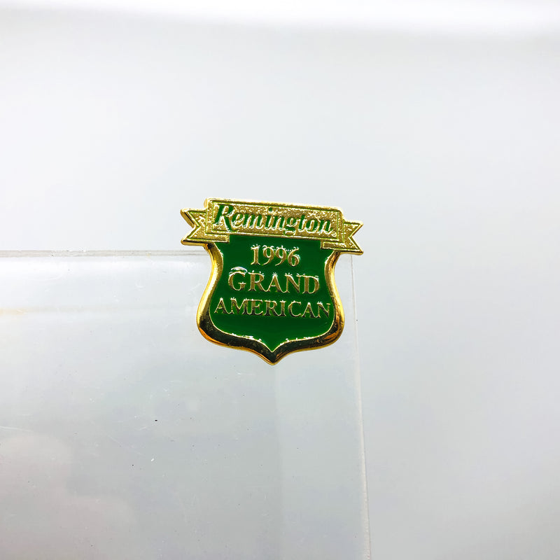 Vintage Remington Rifle Shotgun Lapel Pin Pinback Hat 1996 Grand American