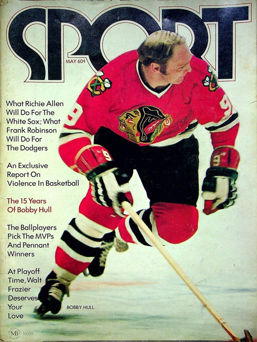 Sport Magazine May 1972 Vol 53 #5 Bobby Hull, Pirate's Dick Allen