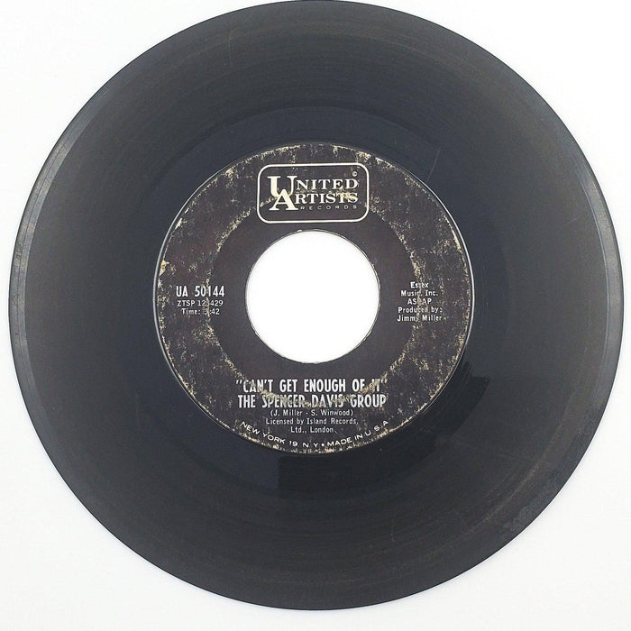 The Spencer Davis Group I'm A Man 45 RPM Single Record United Artists 1967 2