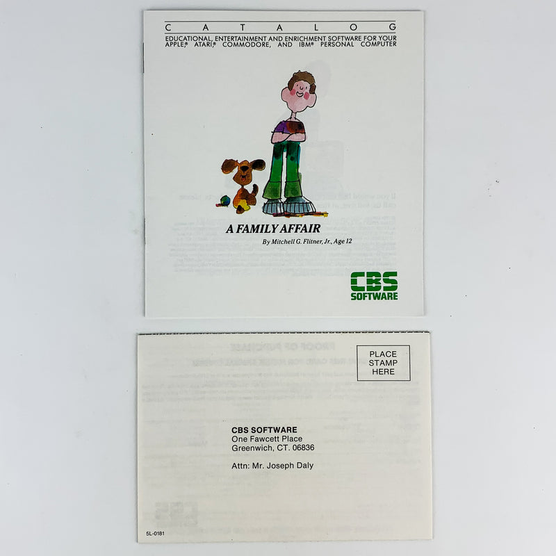 Mystery Master: Murder by the Dozen - Commodore 64 | 1983 CBS Software