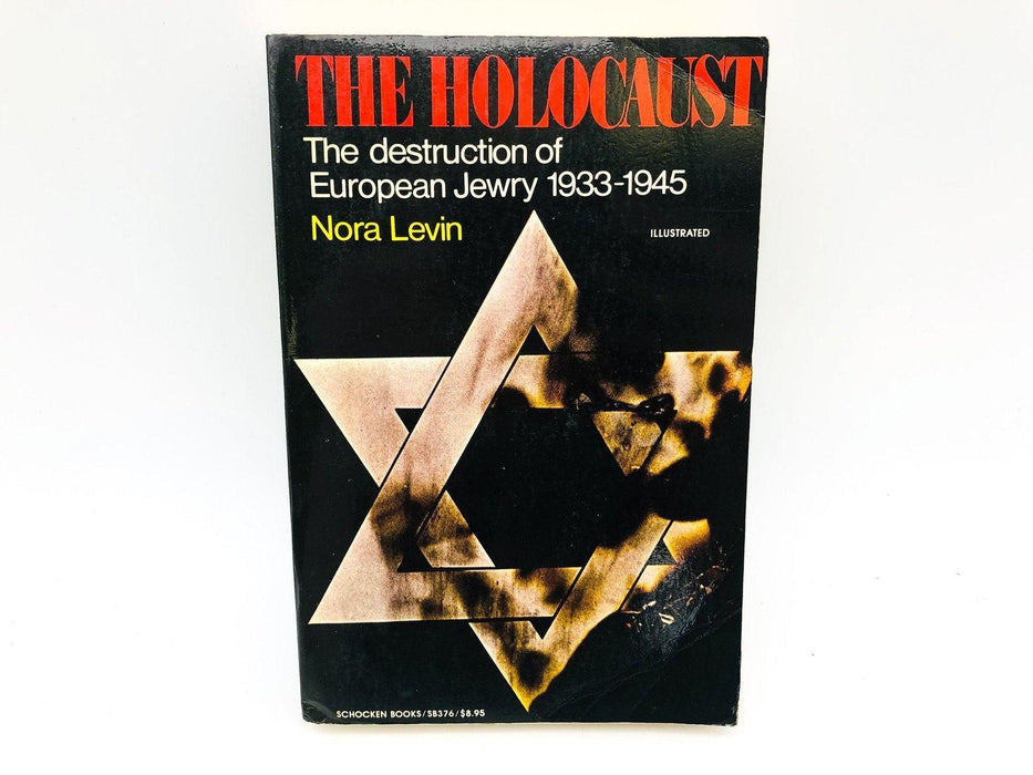 The Holocaust Paperback Nora Levin History of Judaism 1933-1945 1