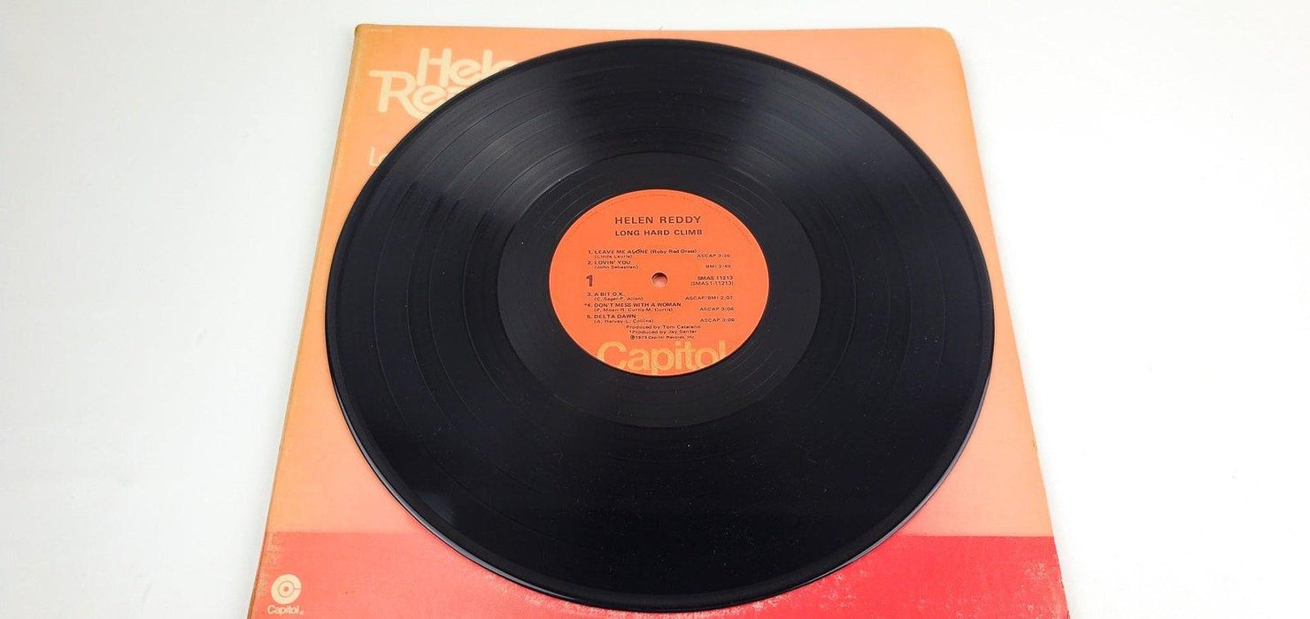 Helen Reddy Long Hard Climb Record 33 RPM LP Capitol Records 1973 Tri-Fold 5