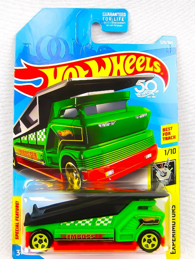 Hot Wheels Experimotors Tooligan Airuption & The Embosser Qty 4 NEW Diecast Cars 7