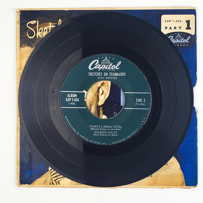 Stan Kenton Sketches On Standards Part 1 45 RPM EP Record Capitol 1953 4