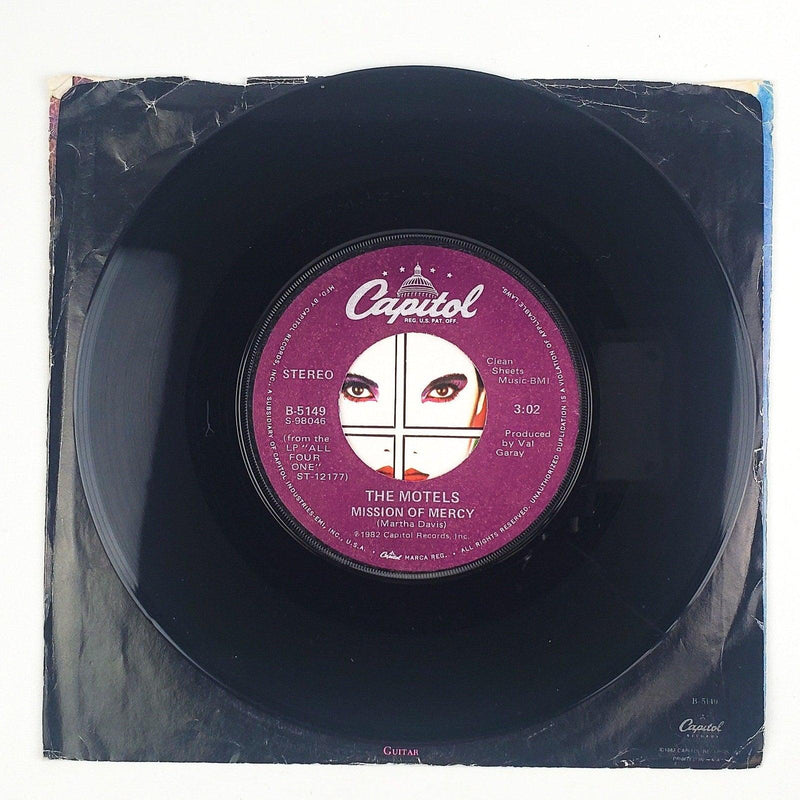 The Motels Take The L Record 45 RPM Single B-5149 Capitol Records 1982 4