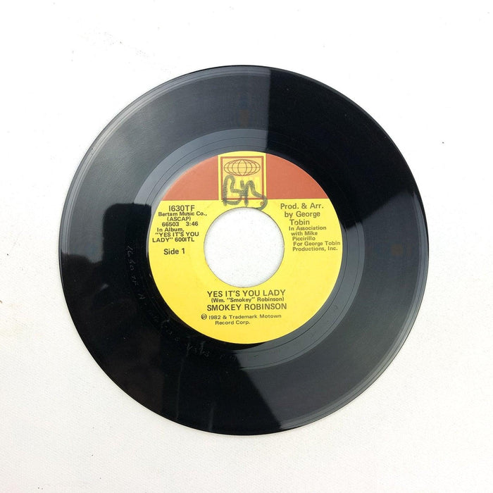 Smokey Robinson Yes It's You Lady / Are You Still Here 45 RPM 7" Single Tamla 2