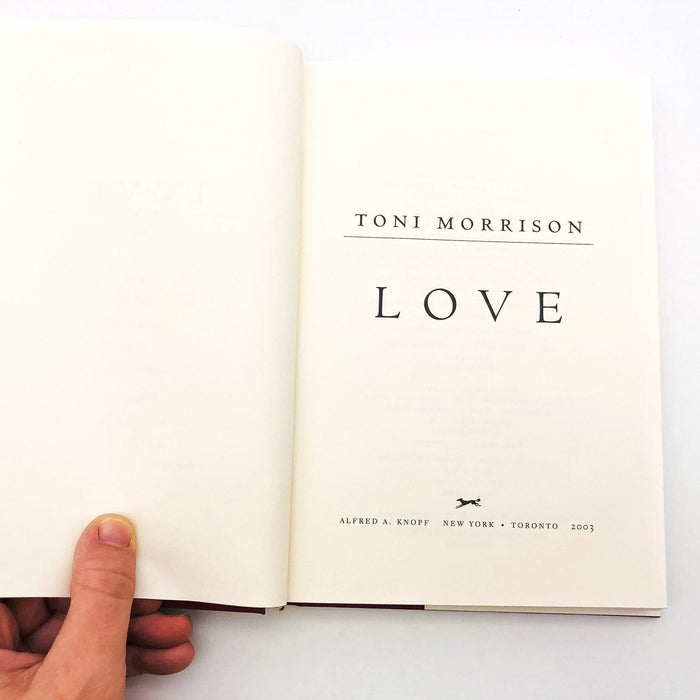 Love HC Toni Morrison 2003 African American Seaside Hotelkeeper 1st Edition 8