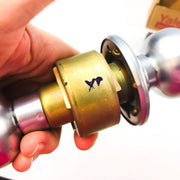 Yale Passage Closet Door Knob LF5301 Litchfield 380BN 26D Satin Chrome New NOS 9