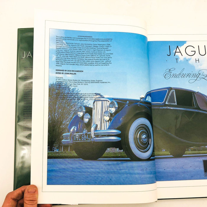 Jaguar The Enduring Legend Hardcover Nicky Wright 1992 1st Edition Classic Cars 8