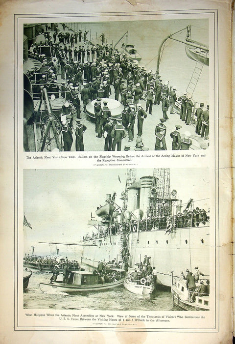 1915 Pittsburg Weekly War Pictorial Newspaper May King George in Service Uniform 2