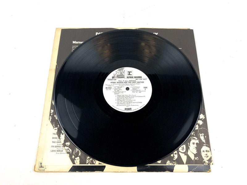 Kenny Rodgers First Edition Tell It All Brother Vinyl Record RS 6412 PROMO COPY 5