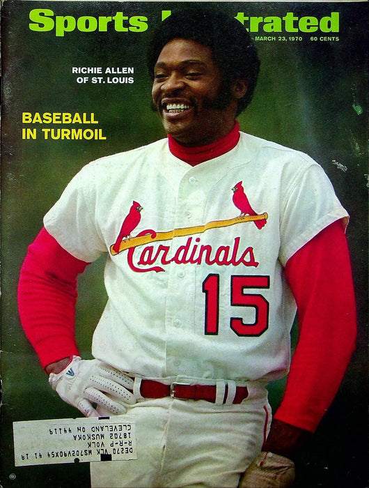 Sports Illustrated Magazine March 23 1970 Vol 32 #12 Richie Allen, Ira Corn