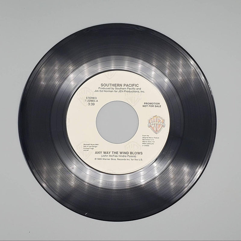 Southern Pacific Any Way The Wind Blows Single Record Warner Bros. 1989 3
