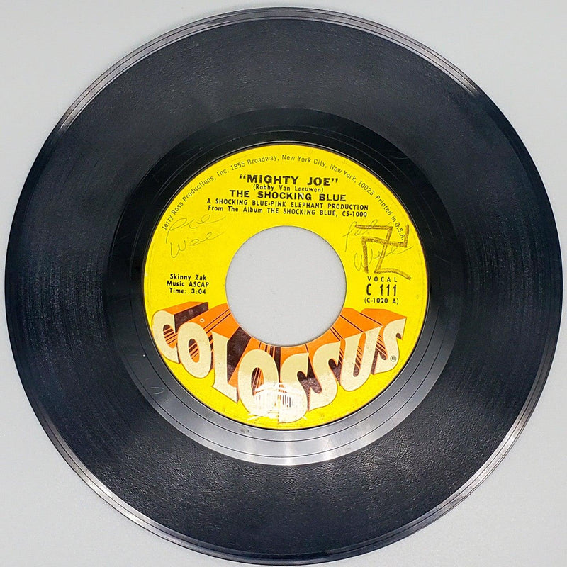 The Shocking Blue Mighty Joe / I'm A Woman Record 45 RPM Single Colussus 1970 1