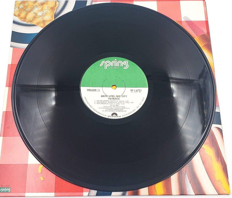Fatback Brite Lites, Big City 33 RPM LP Record Spring Records 1979 5
