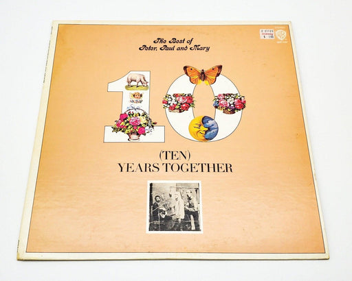 The Best Of Peter Paul & Mary 10 Years Together 33 LP Record Warner Bros. 1970 1