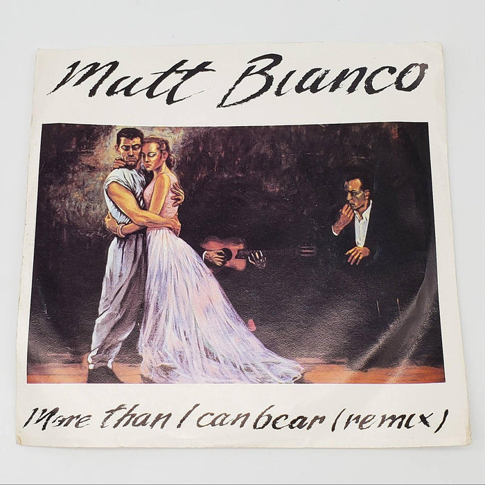 Matt Bianco More Than I Can Bear Single Record Atlantic Records 1985 7-89483 1