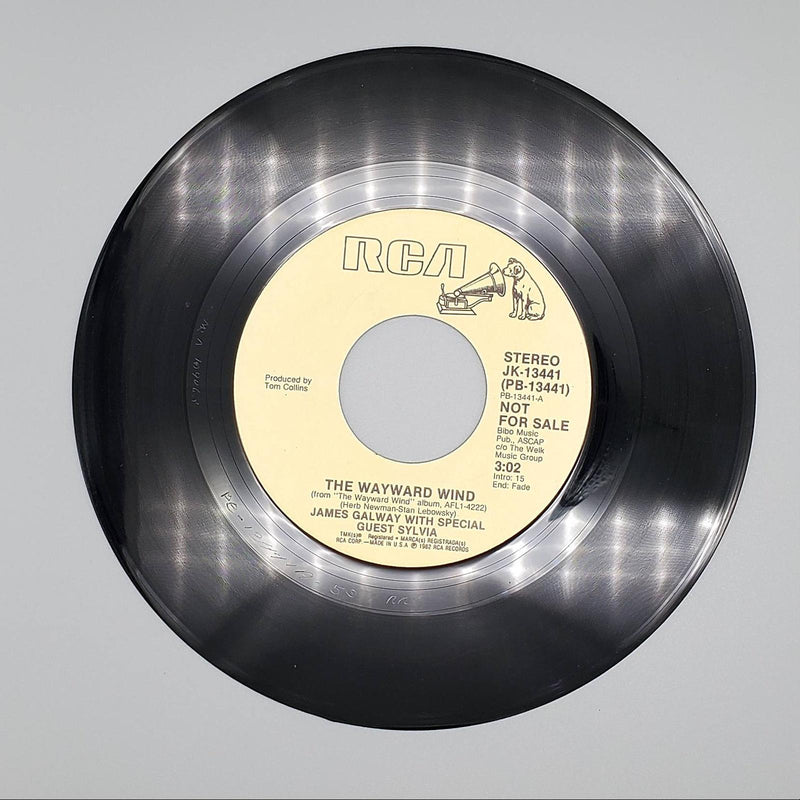 James Galway The Wayward Wind Single Record RCA 1982 JK-13441 PROMO 2