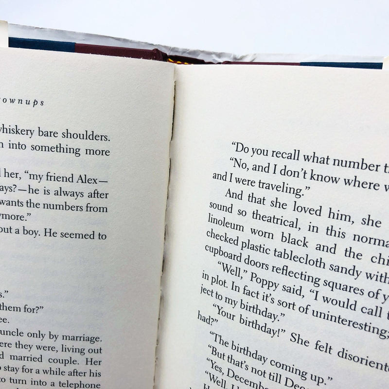 Anne Tyler Book Back When We Were Grownups Hardcover 2001 1st Edition First Love 10