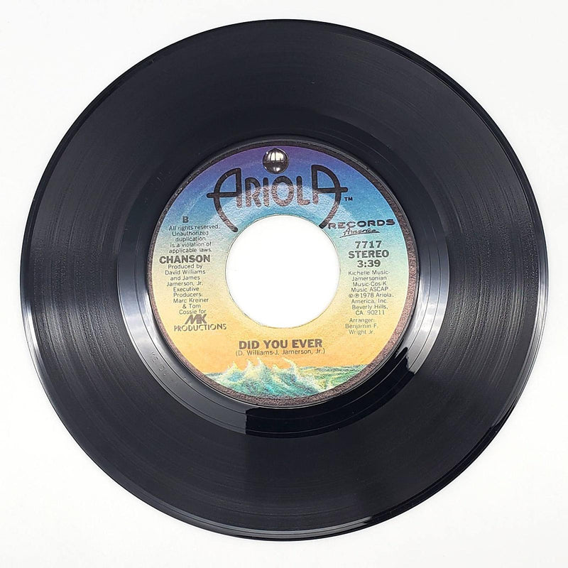 Chanson Don't Hold Back 45 RPM Single Record Ariola Records America 1978 7717 2