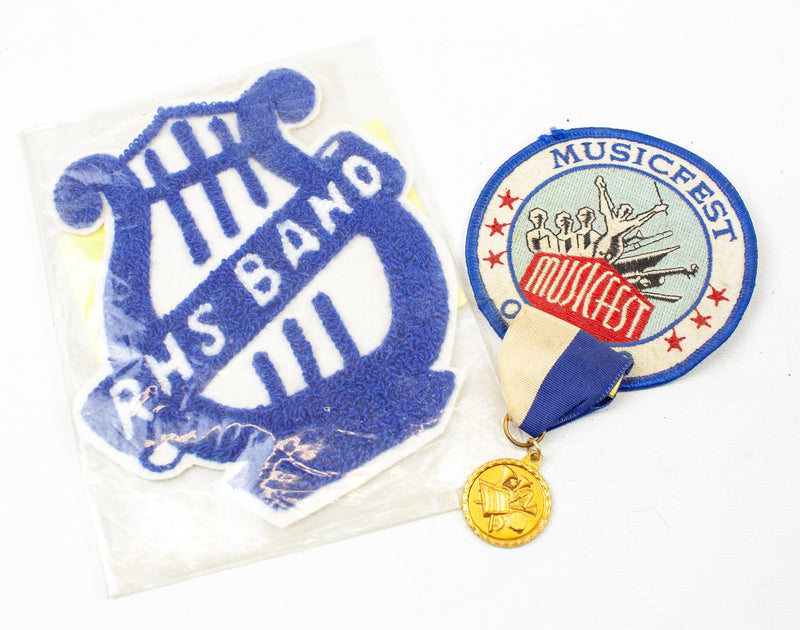 Vintage Marching Band Patches Ravenna High School RHS Band & Musicfest Orlando