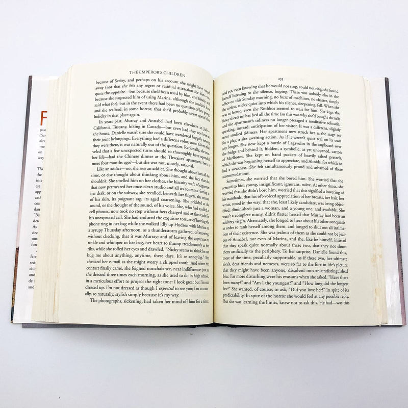 The Emperor's Children Hardcover Claire Messud 2006 Friendships 1st Edition 9