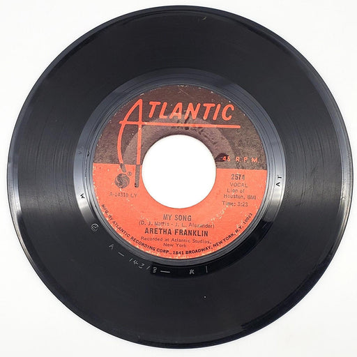 Aretha Franklin See Saw / My Song 45 RPM Single Record Atlantic 1968 45-2574 2