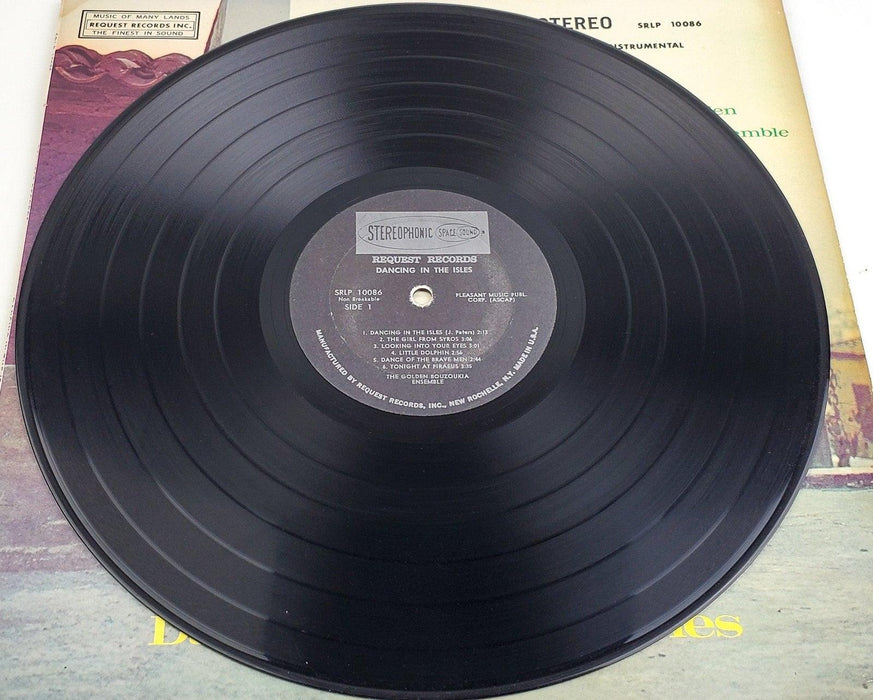The Golden Bouzoukia Ensemble Dancing In The Isles 33 RPM LP Record Request 5
